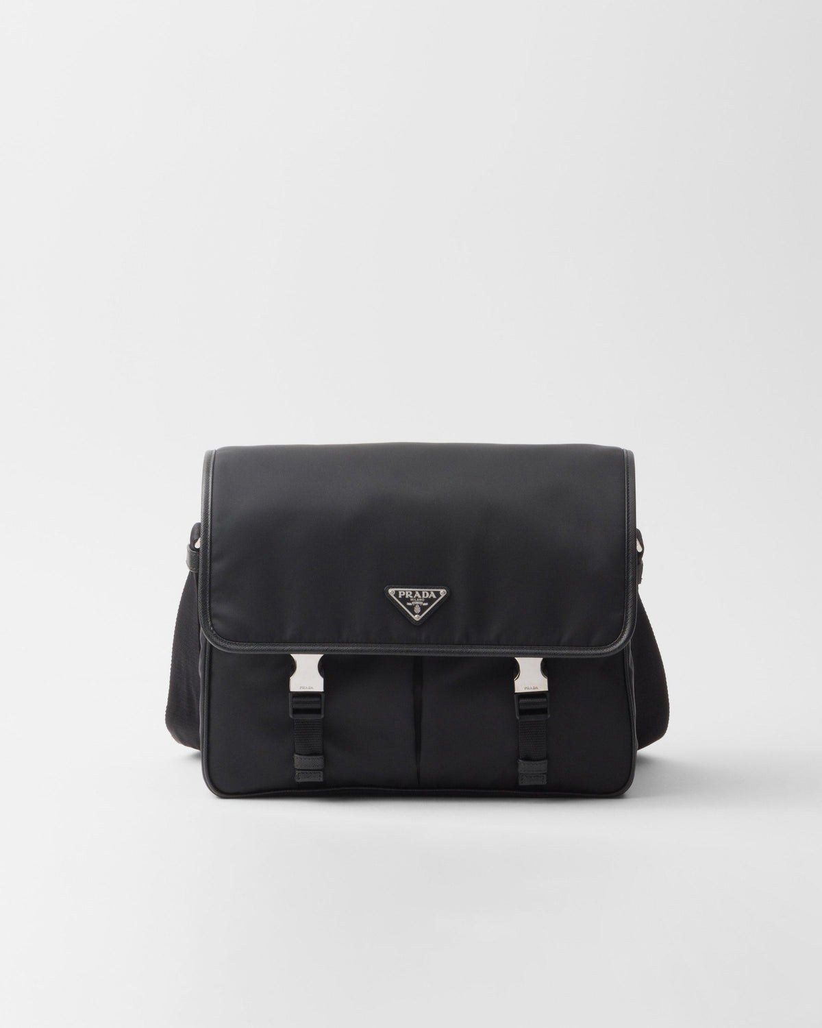 Prada Sac porté épaule en Re-Nylon et cuir Saffiano