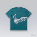 Nike T-shirt de Running Division Squelette "MILER" Bleu