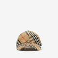 Burberry Casquette de baseball en coton mélangé Check EKD