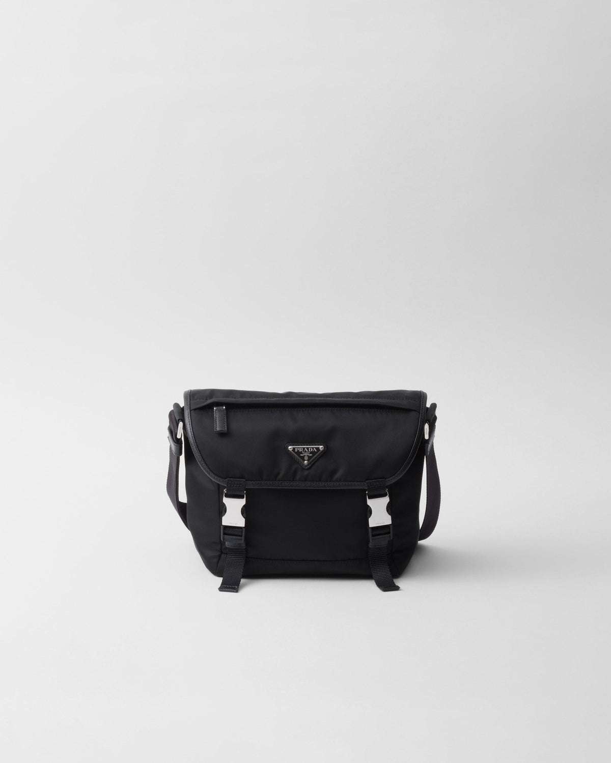 Prada Sac porté épaule en Re-Nylon et cuir Saffiano