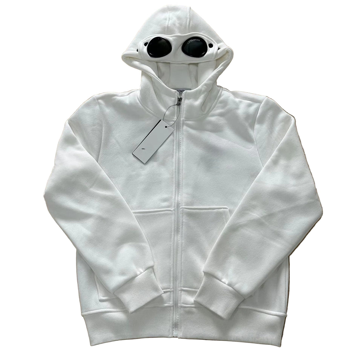 Gilet C.P Company Avec Lunette Blanc