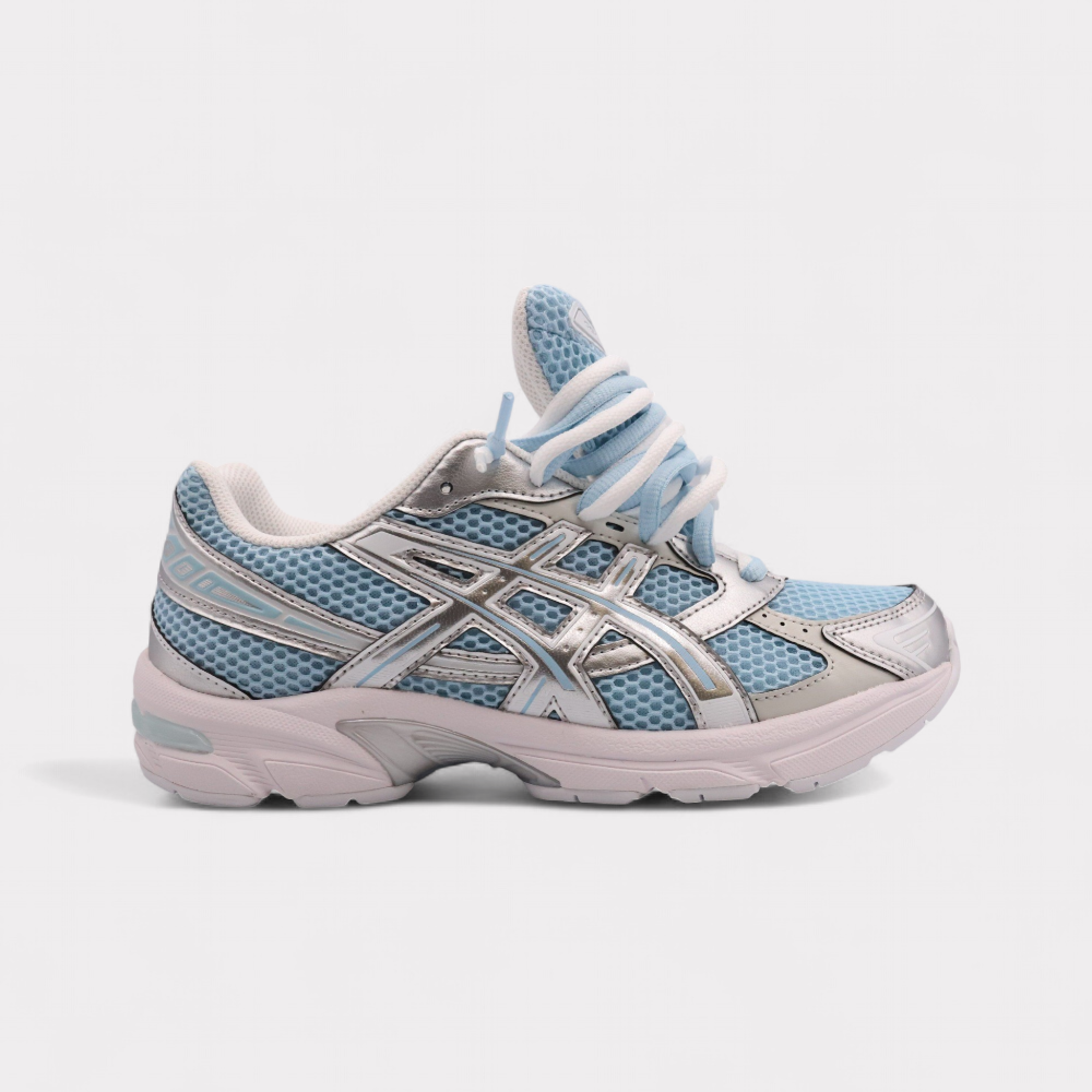 Asics GEL-1130 Denim Pure Silver - Double Laces