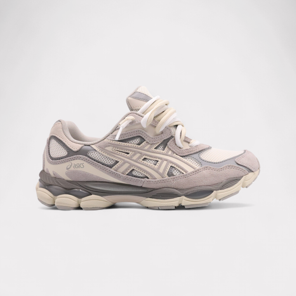 Asics GEL-NYC Oyster Grey - Double Laces