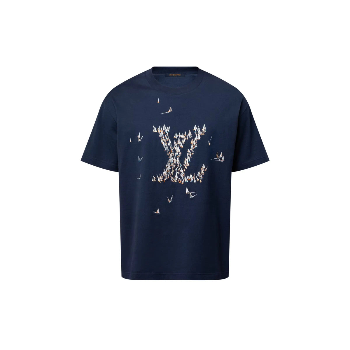Louis Vuitton Tee-shirt en coton brodé