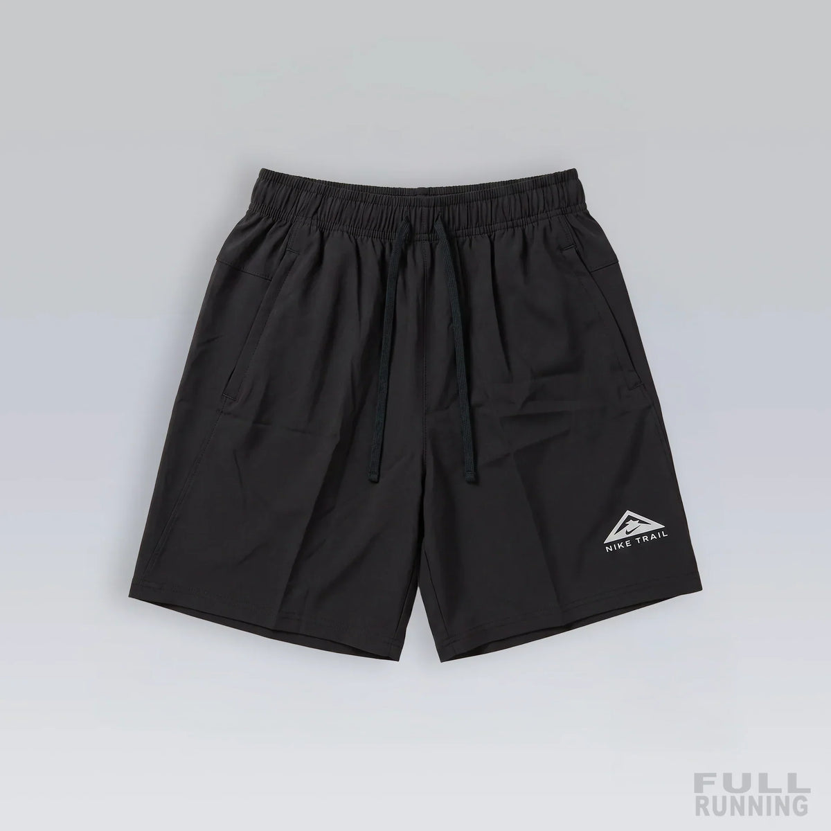Short de running homme Trail Noir