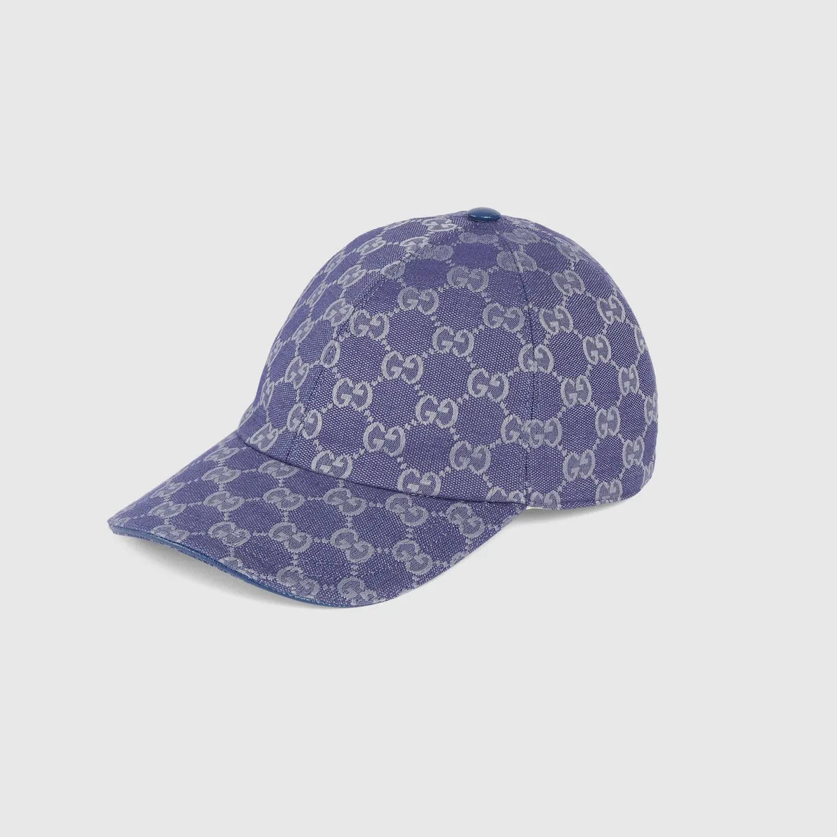 Gucci Casquette en toile GG Lavande
