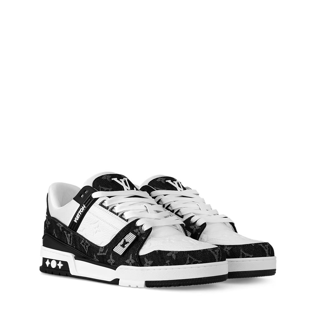 LV Trainer Noir Et Blanc