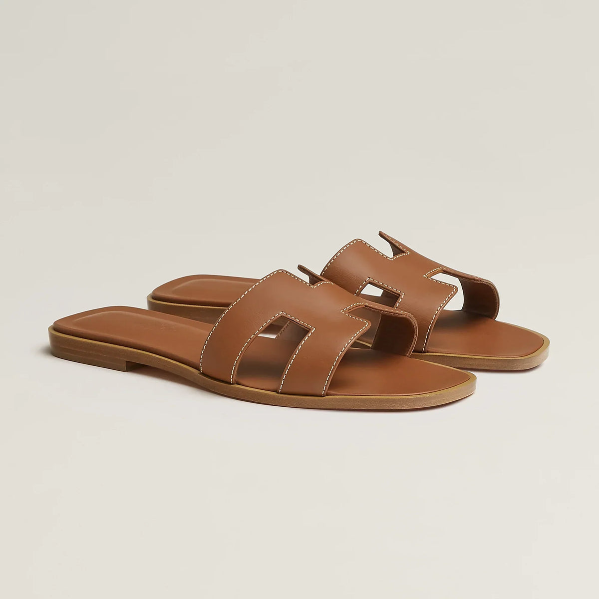 Hermès Sandales Oran Gold