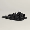 Hermès Sandales Oran Noir