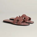 Hermès Sandales Oran Rose Antique