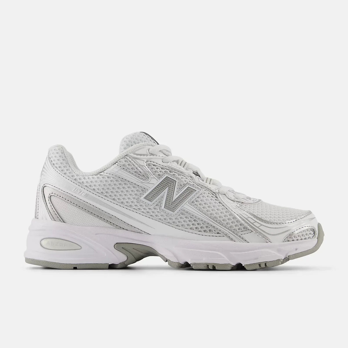 New Balance 740 Argent Et Blanc